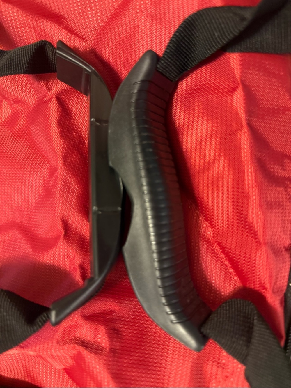 OGIO Red and Black Duffel Bag with Logo - Picture 4 of 15